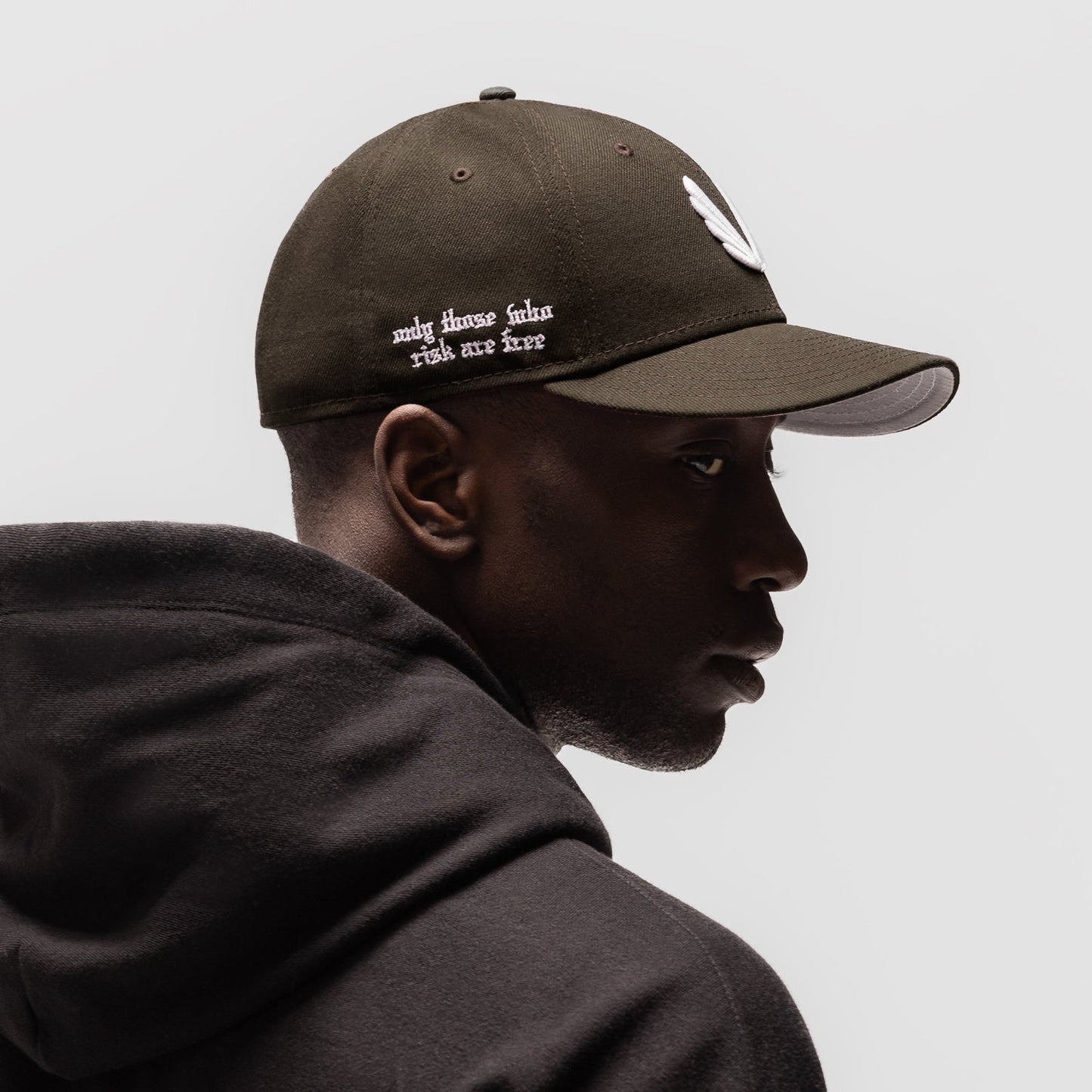 New Era® 59Fifty® Low Profile Hat Dark Earth/White "Wings" | ASRV near me