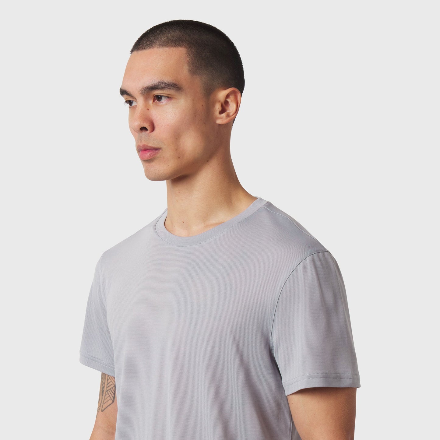 1144. Polartec® Delta Training Tee Slate Grey | ASRV US
