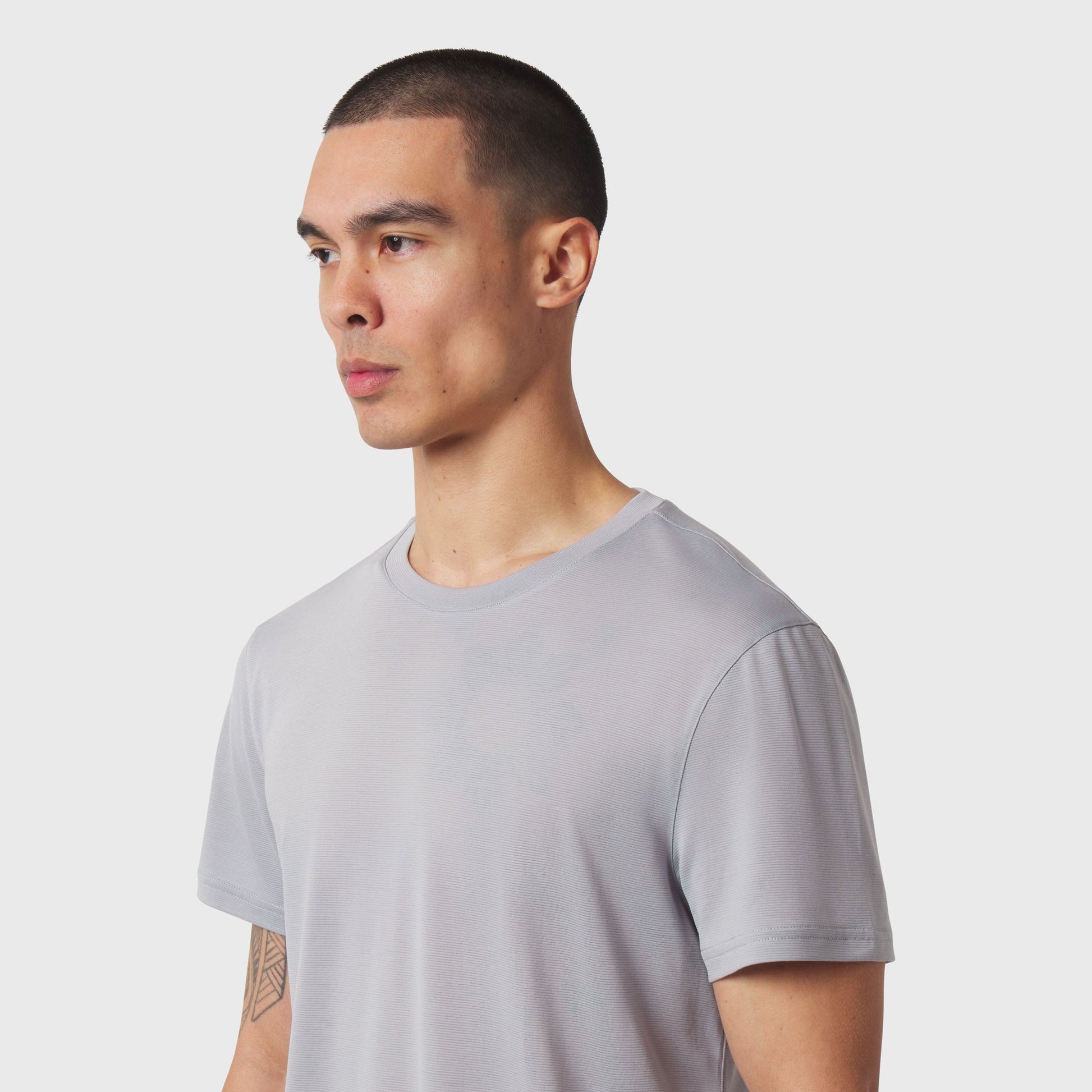 1144. Polartec® Delta Training Tee Slate Grey | ASRV US