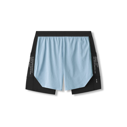 0953. Aerotex™ Hybrid Liner Short Light Sky/Black | ASRV sale