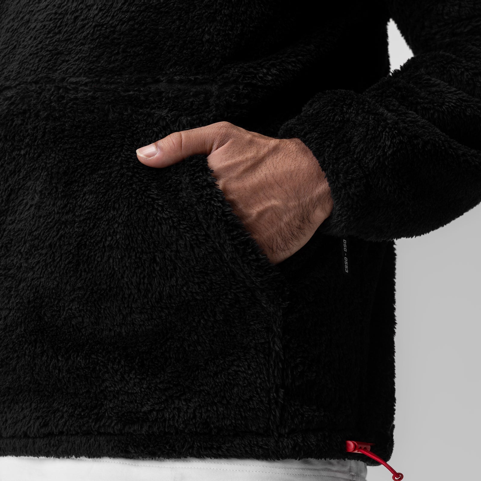 0553. Sherpa Recovery Hoodie Black/White "Wings" | ASRV Online