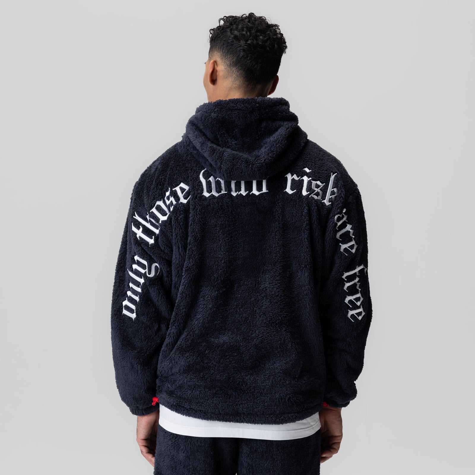 0553. Sherpa Recovery Hoodie Navy/White | ASRV Discount