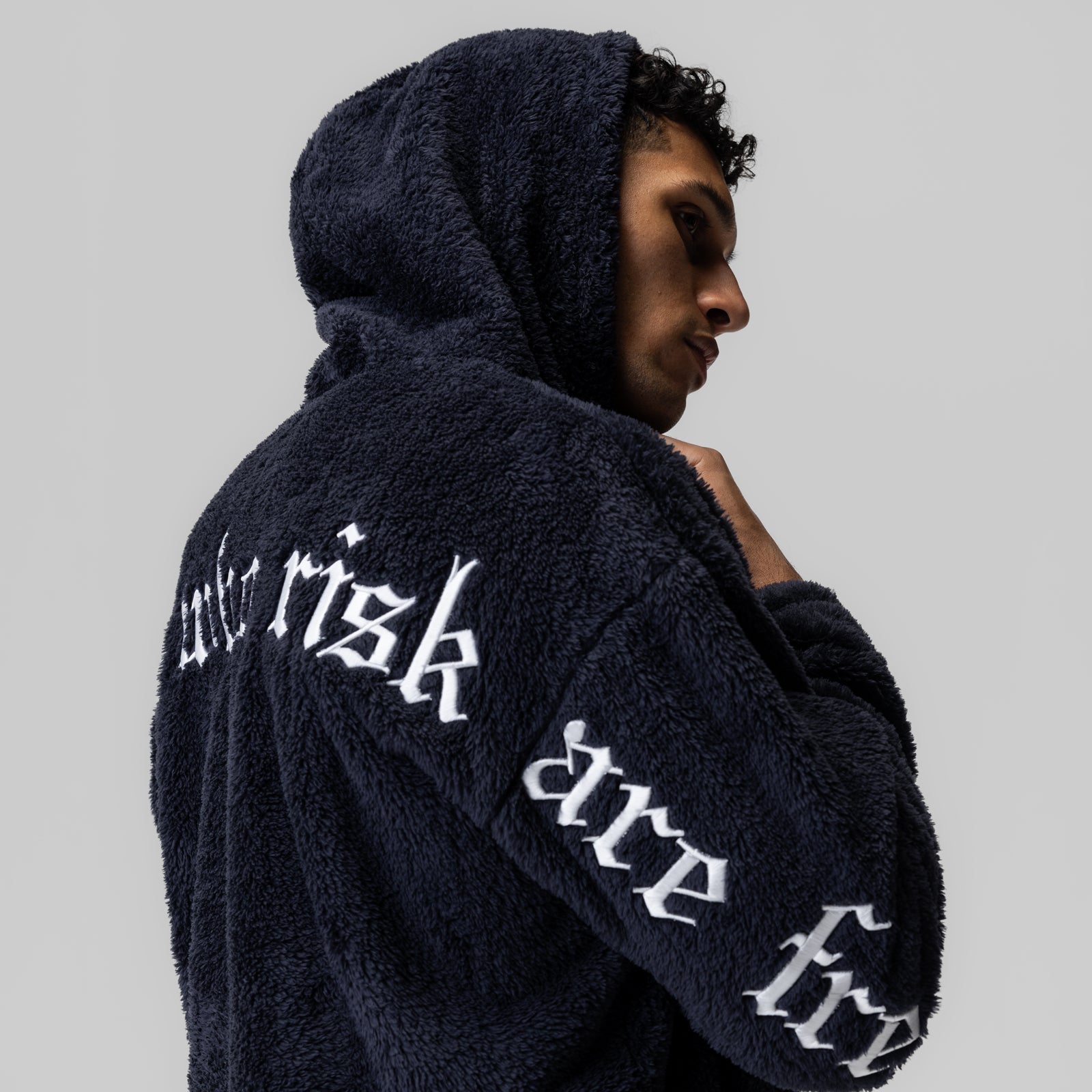 0553. Sherpa Recovery Hoodie Navy/White | ASRV Discount
