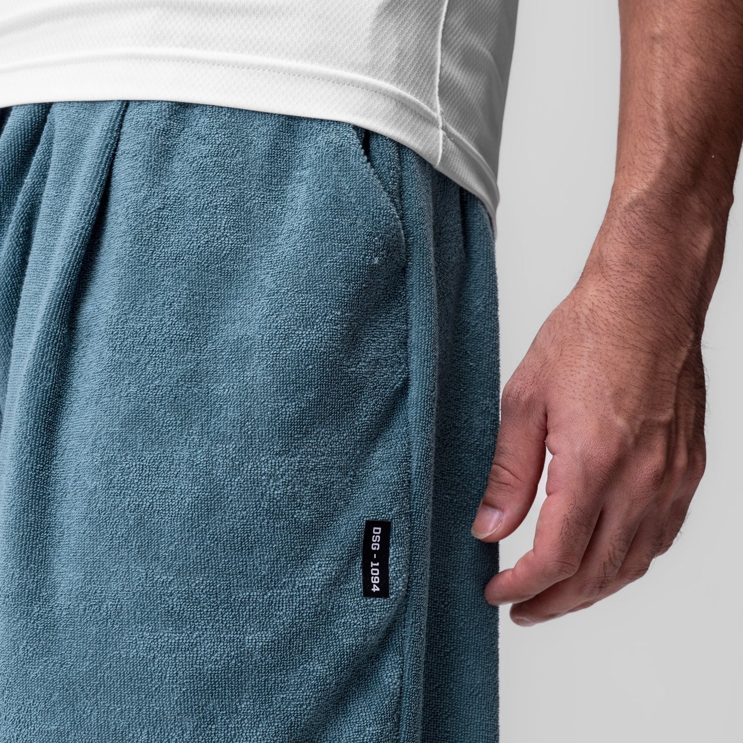 1094. Towel Terry Relaxed Short Storm | ASRV Online
