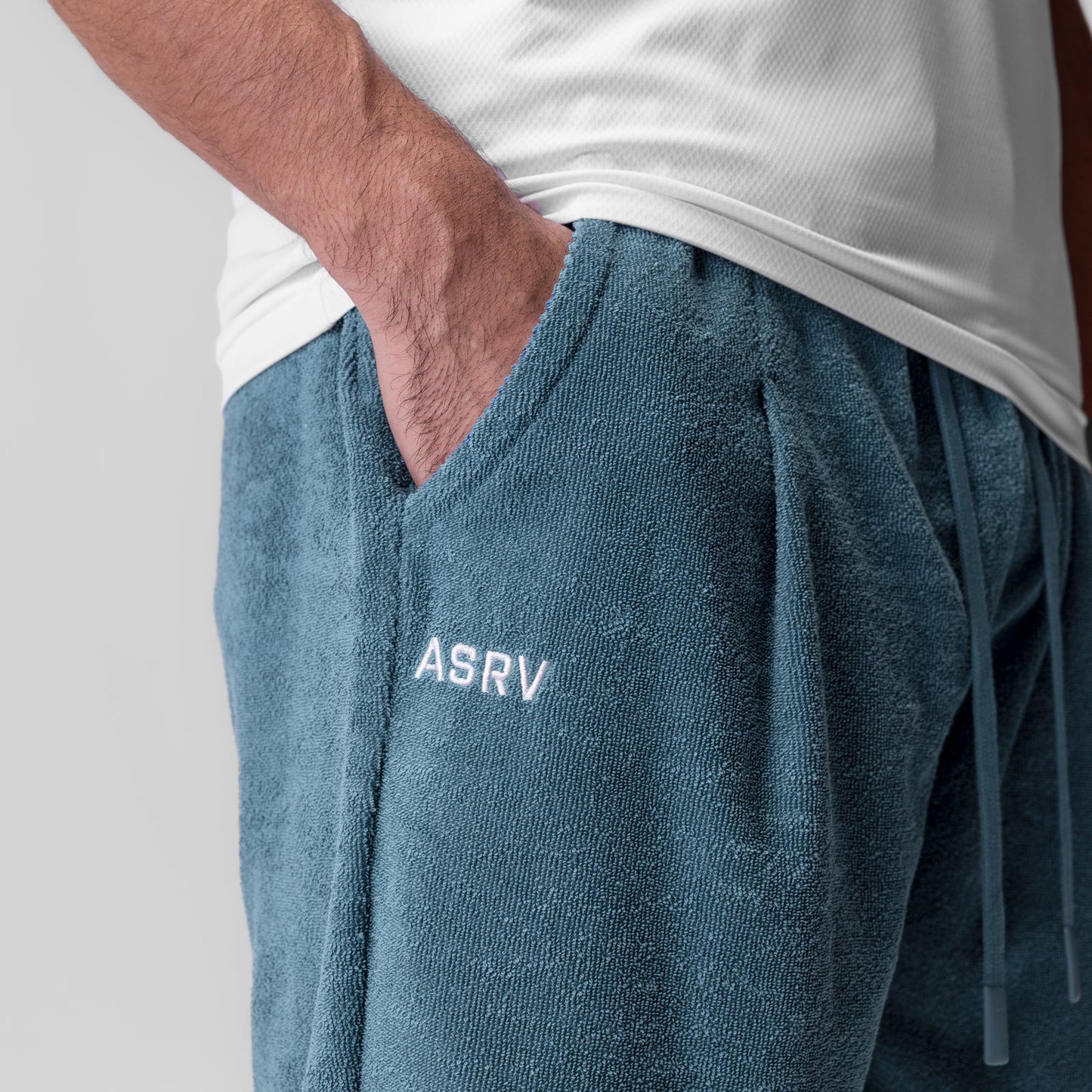 1094. Towel Terry Relaxed Short Storm | ASRV Online