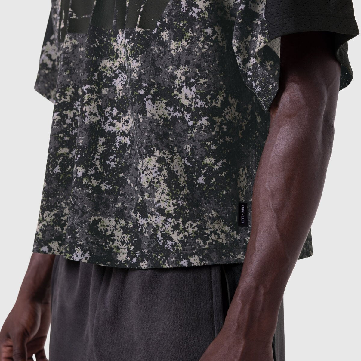 1111. Ion-Mesh™ Crop Jersey Pixel Camo | ASRV sale