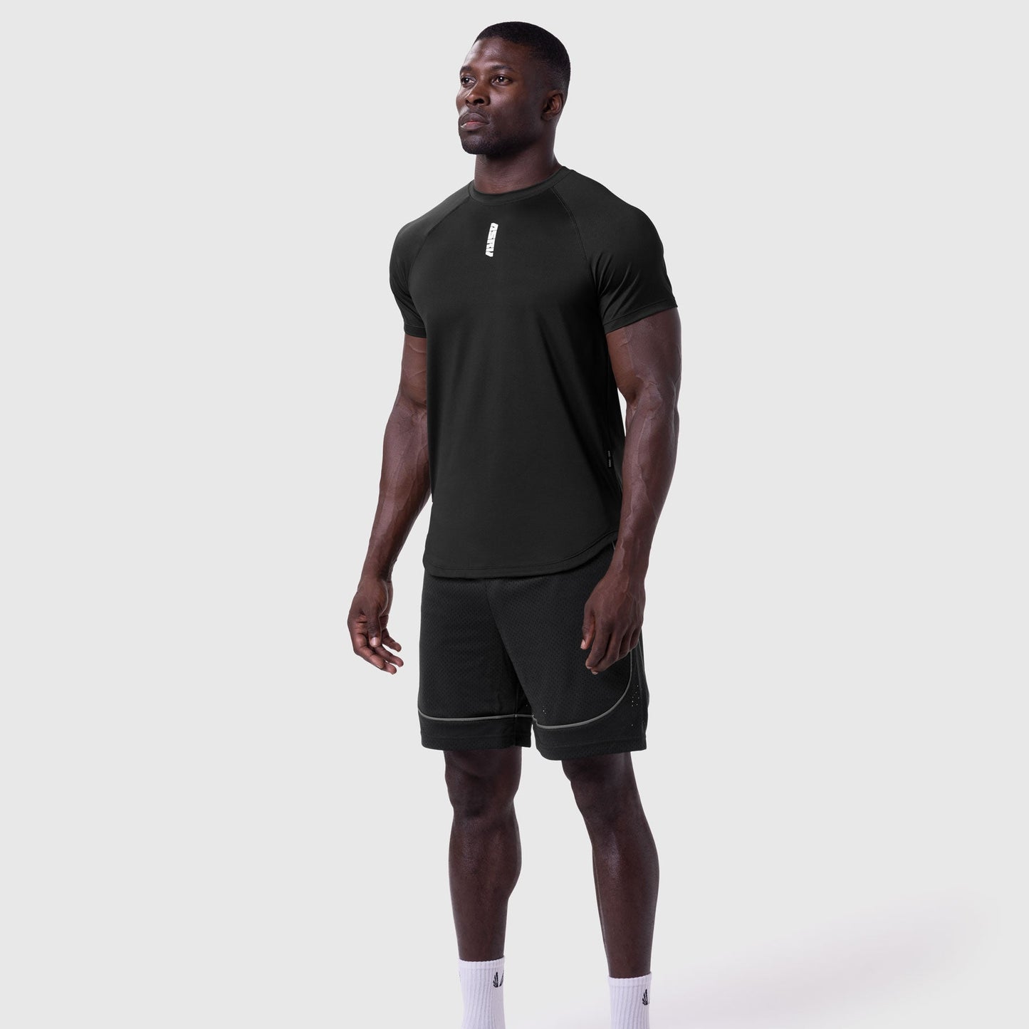 0660. AeroSilver® Established Tee Black "Blade" | ASRV near me