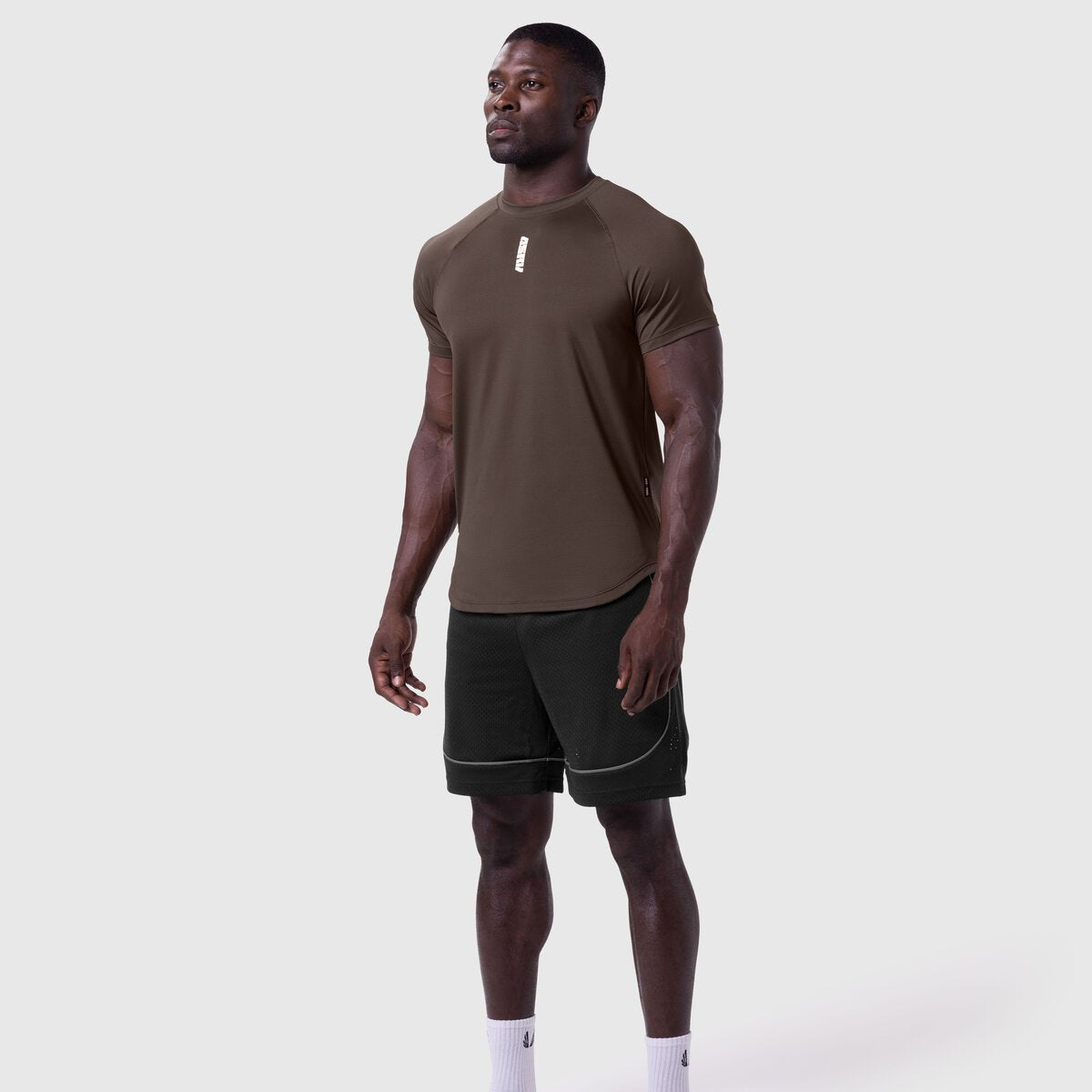 0660. AeroSilver® Established Tee Dark Earth "Blade" | ASRV US