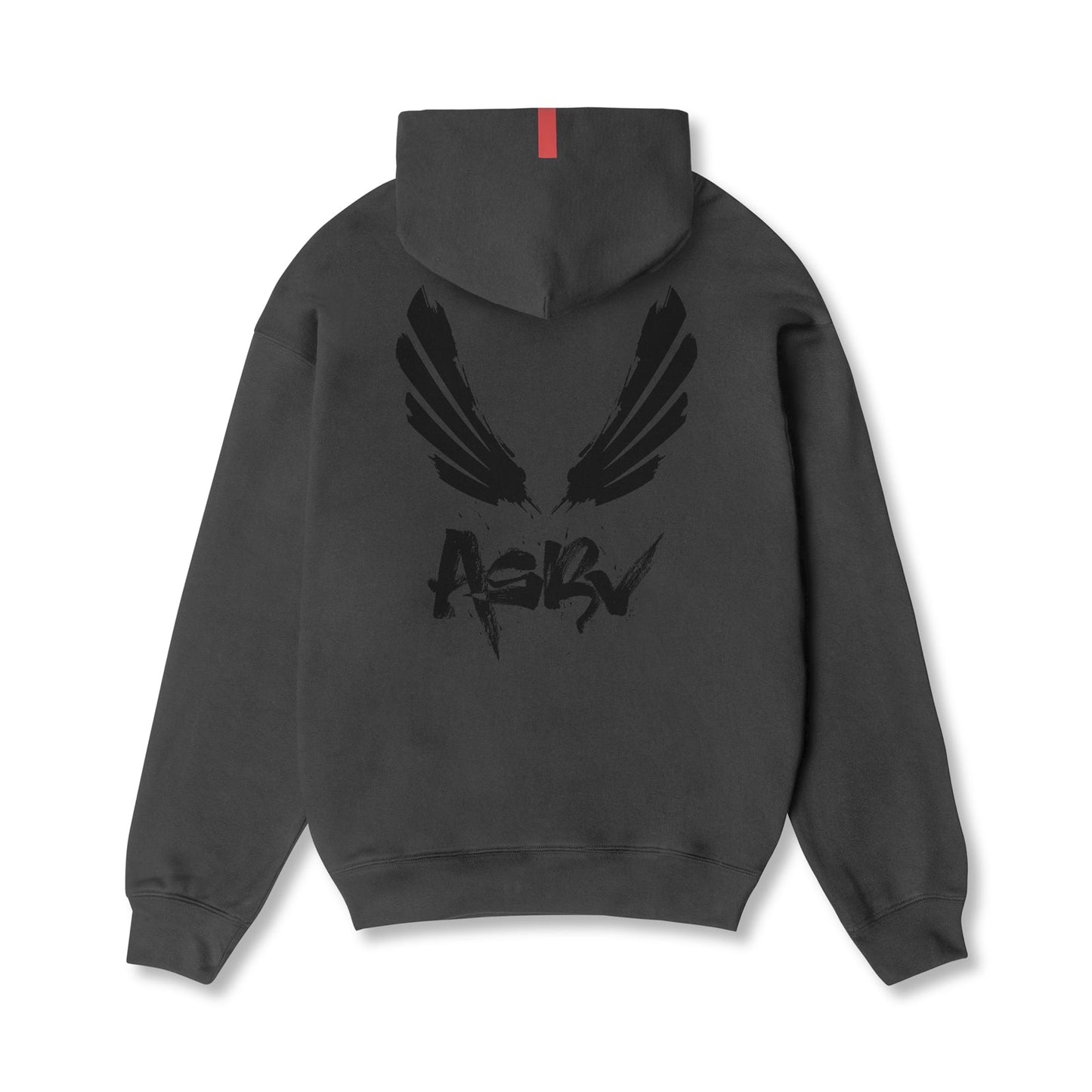 0874. Tech-Terry™ Zip Pocket Hoodie Space Grey/Black "Brush Wings/AS | ASRV discount