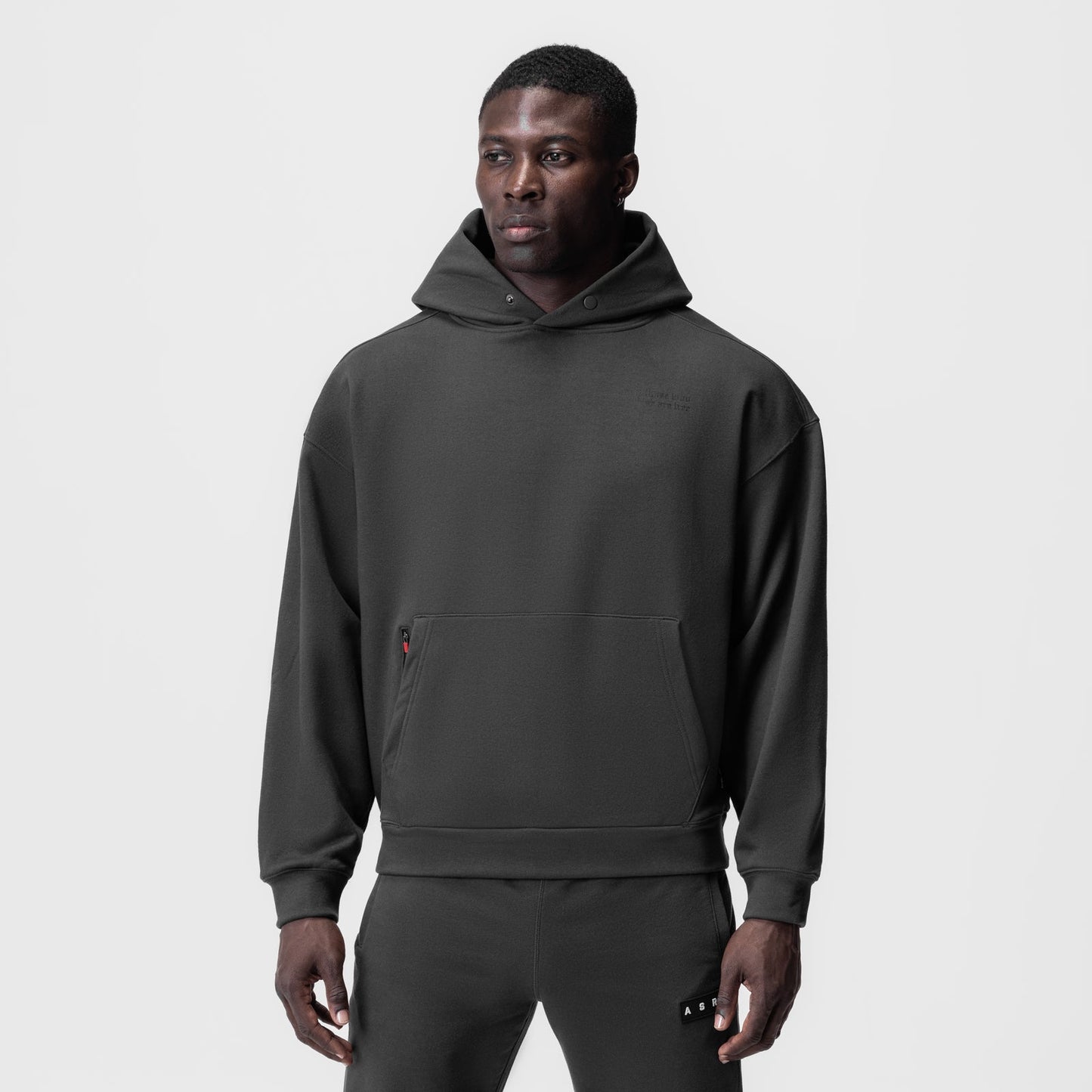 0874. Tech-Terry™ Zip Pocket Hoodie Space Grey/Black "Brush Wings/AS | ASRV discount