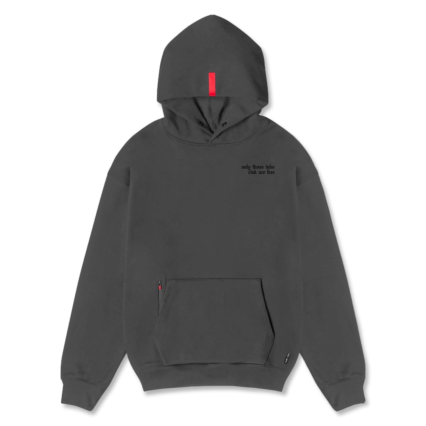 0874. Tech-Terry™ Zip Pocket Hoodie Space Grey/Black "Brush Wings/AS | ASRV discount