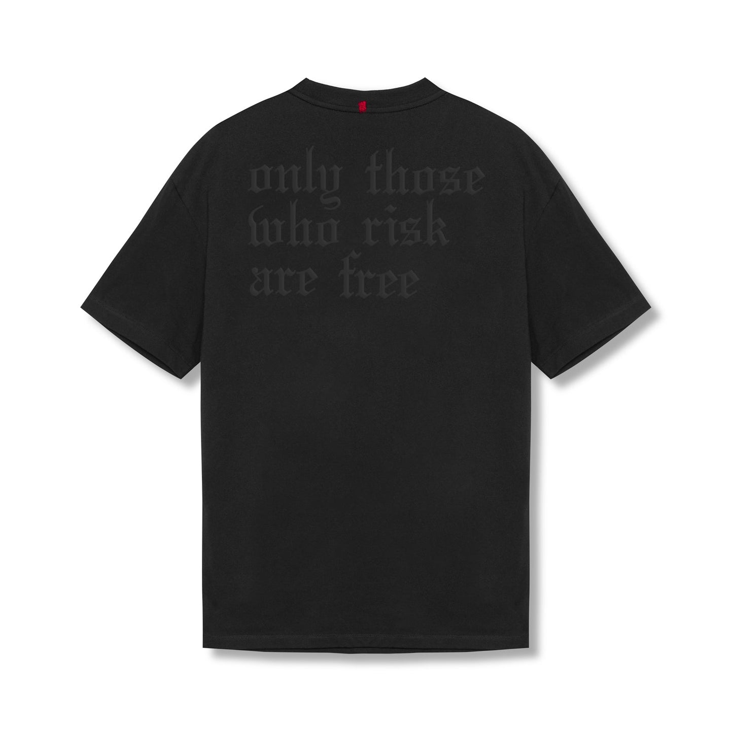 0797. Tech Essential™ Relaxed Tee Black/Black "OTWR" | ASRV sale