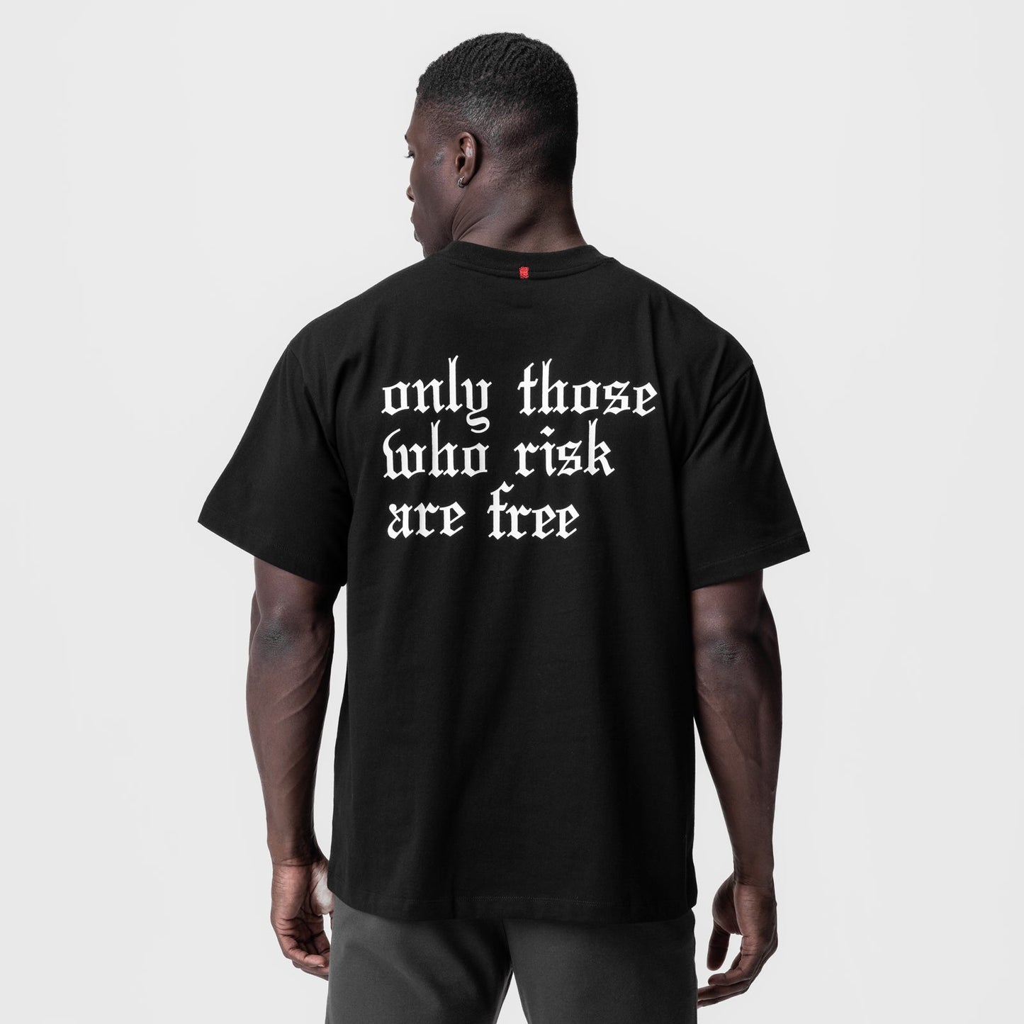 0797. Tech Essential™ Relaxed Tee Black/White "OTWR" | ASRV on sale