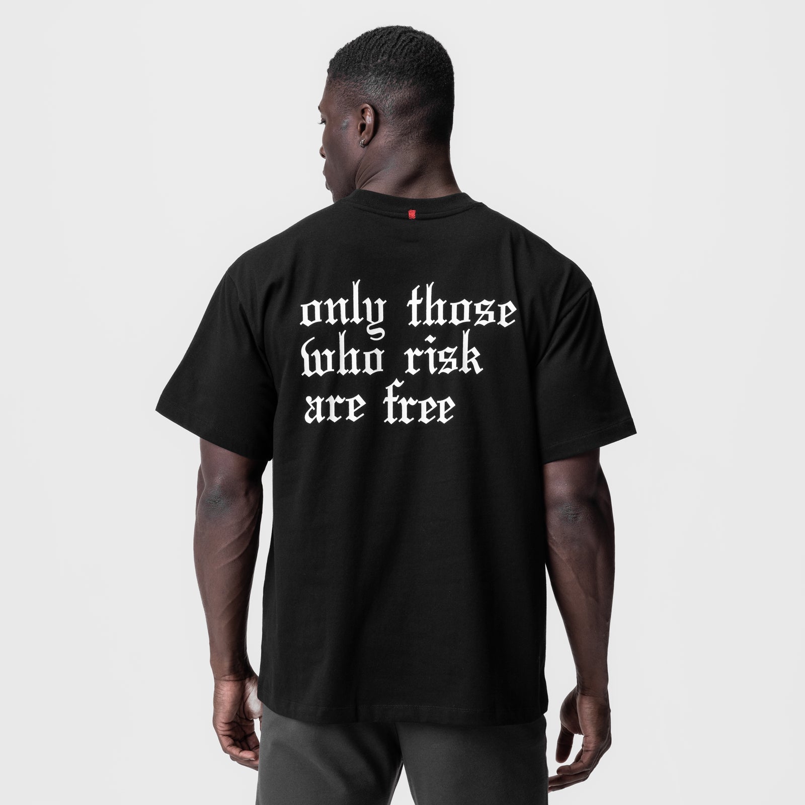 0797. Tech Essential™ Relaxed Tee Black/White "OTWR" | ASRV on sale