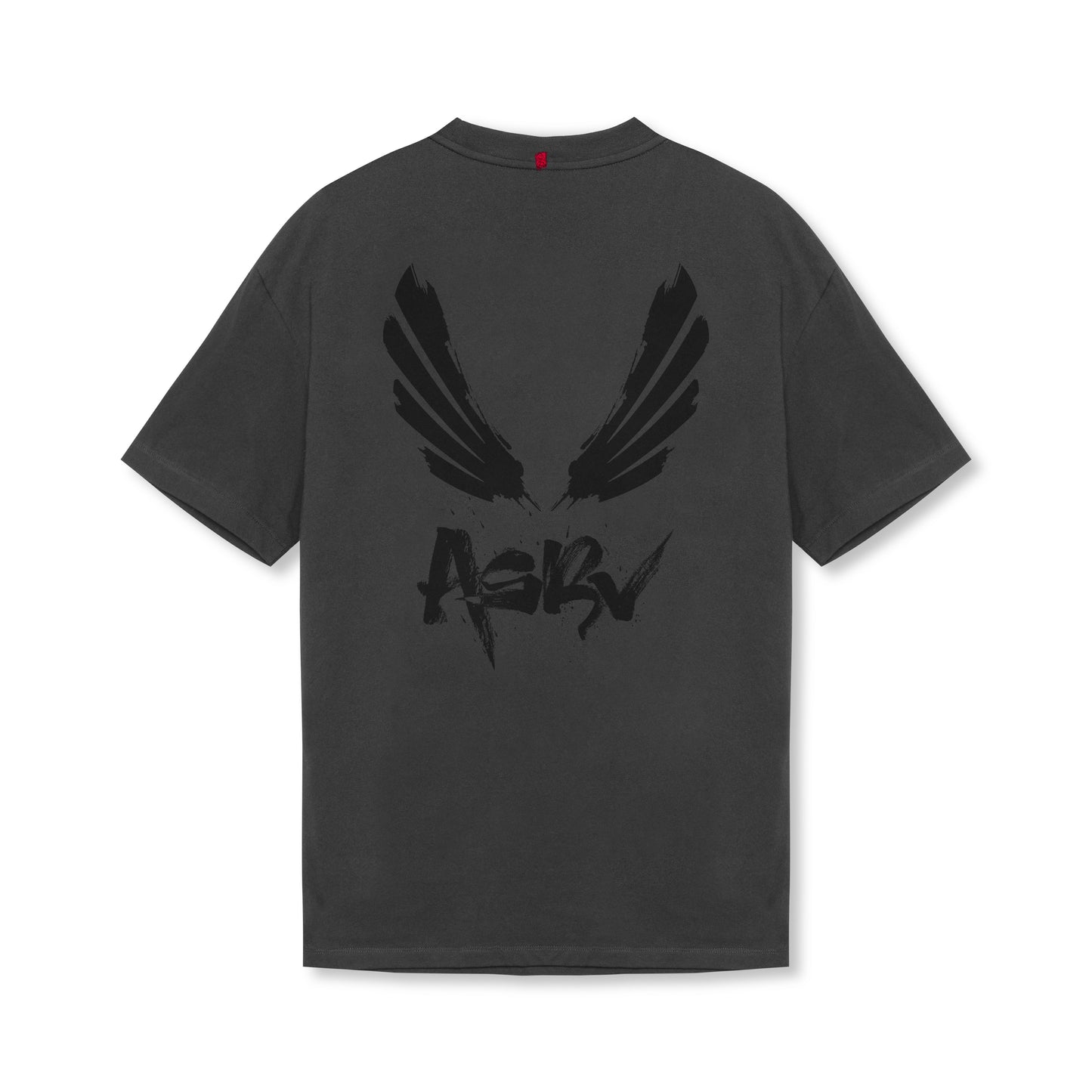 0797. Tech Essential™ Relaxed Tee Space Grey/Black "Brush Wings/ASRV | ASRV for sale