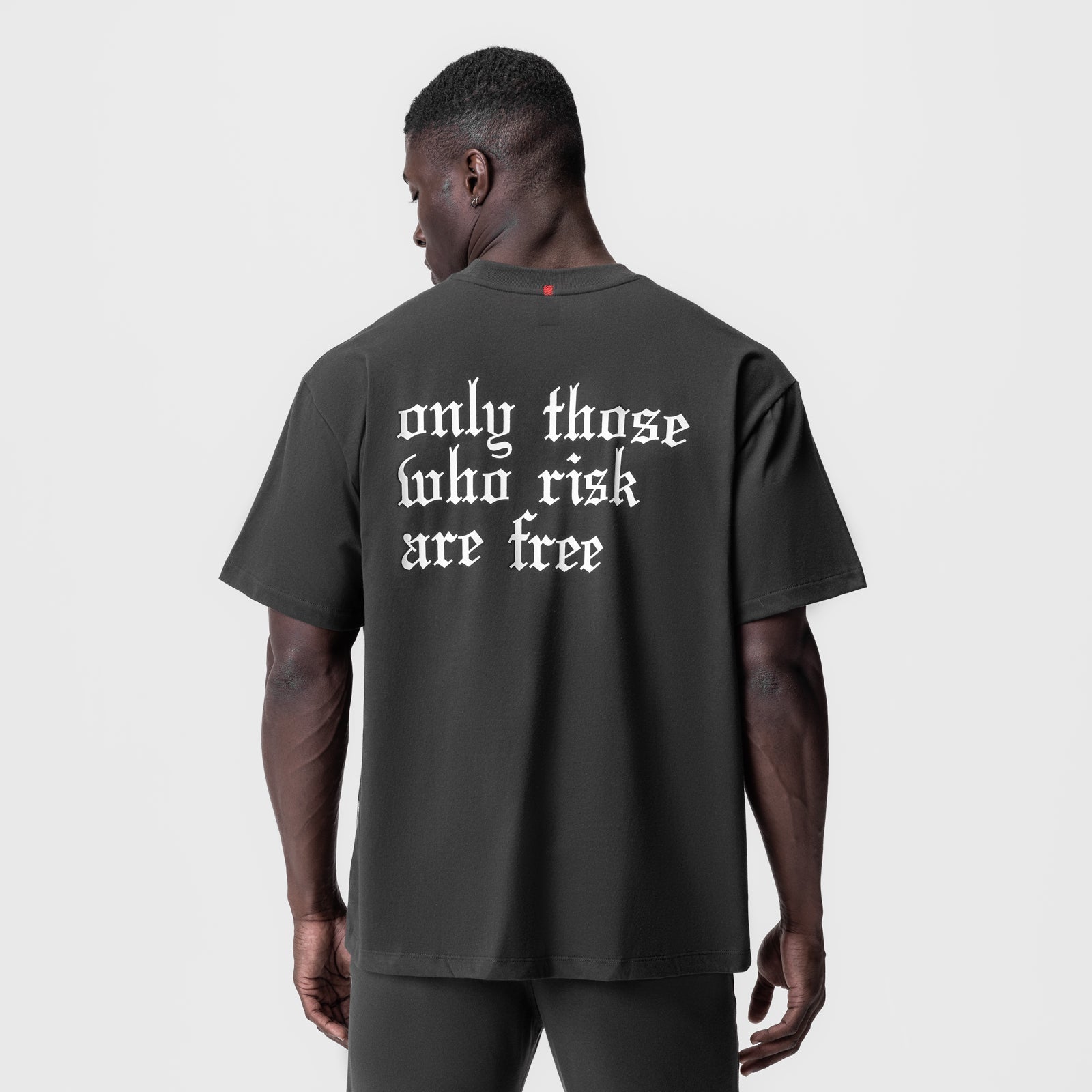 0797. Tech Essential™ Relaxed Tee Space Grey/White "OTWR" | ASRV Online