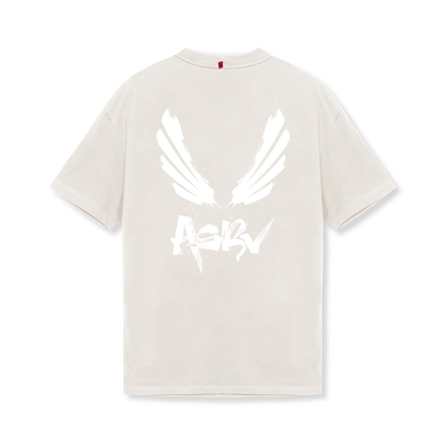 0797. Tech Essential™ Relaxed Tee Stone/White "Brush Wings/ASRV" | ASRV near me