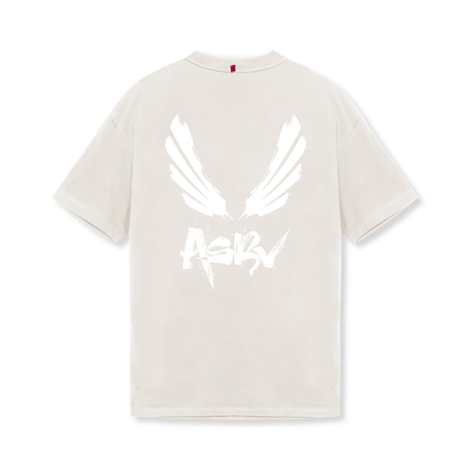 0797. Tech Essential™ Relaxed Tee Stone/White "Brush Wings/ASRV" | ASRV near me