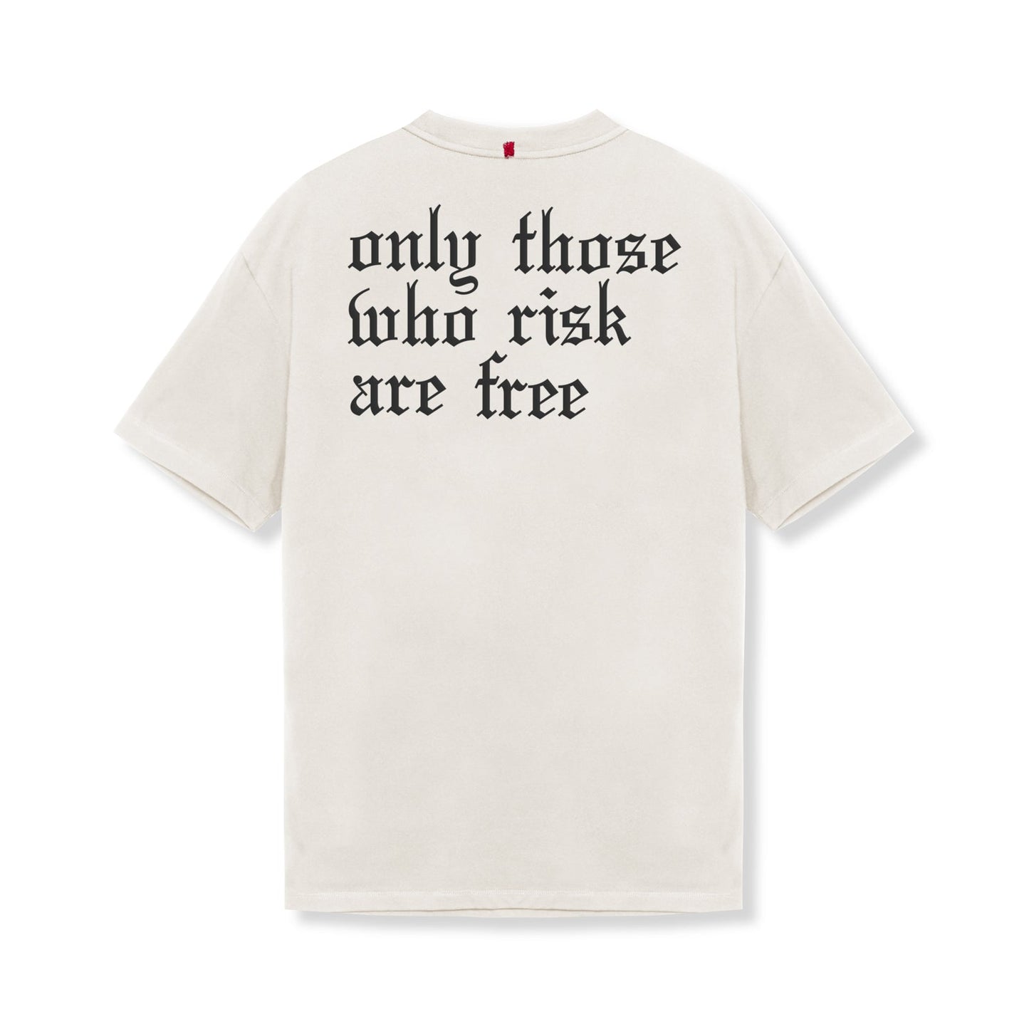 0797. Tech Essential™ Relaxed Tee Stone/Black "OTWR" | ASRV US
