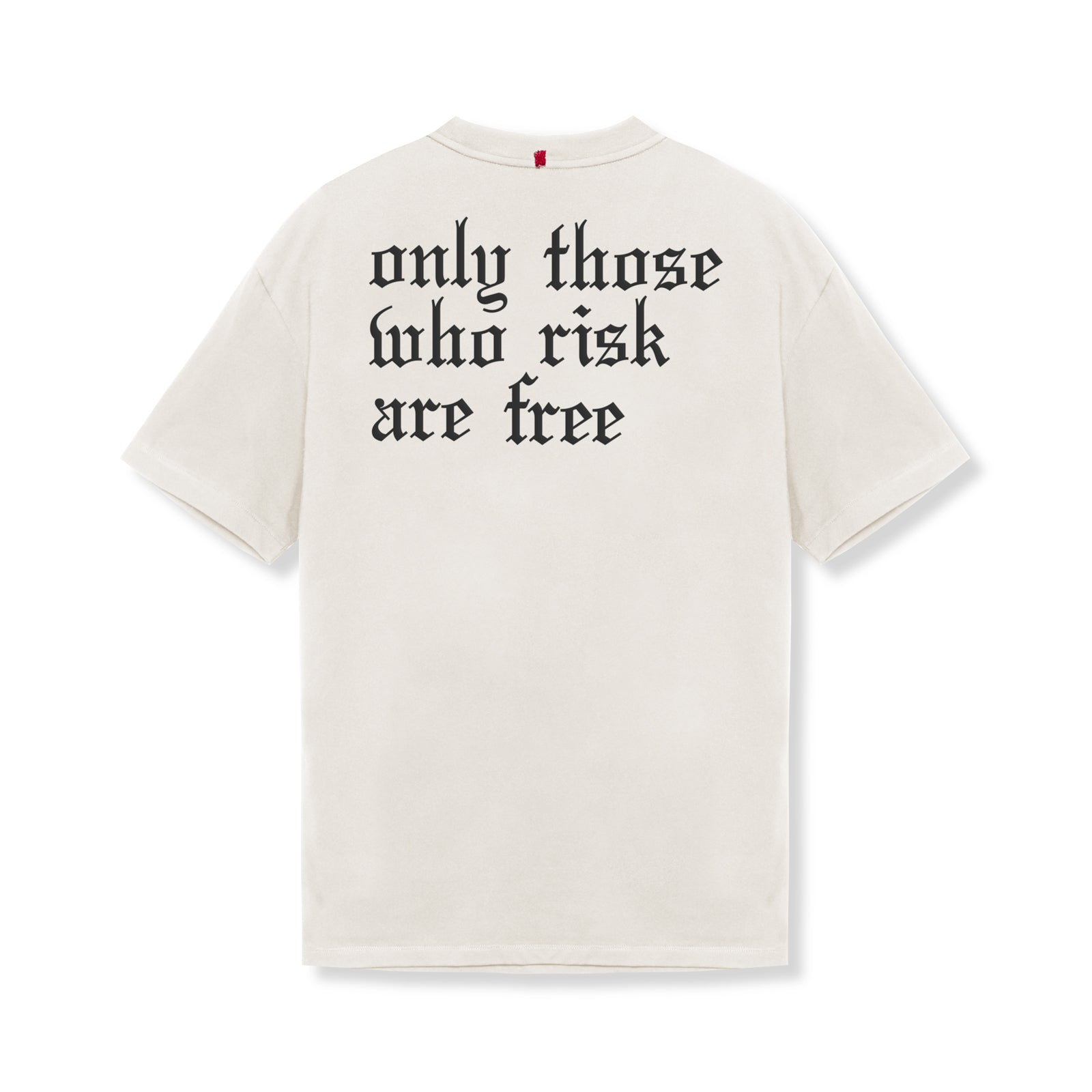 0797. Tech Essential™ Relaxed Tee Stone/Black "OTWR" | ASRV US