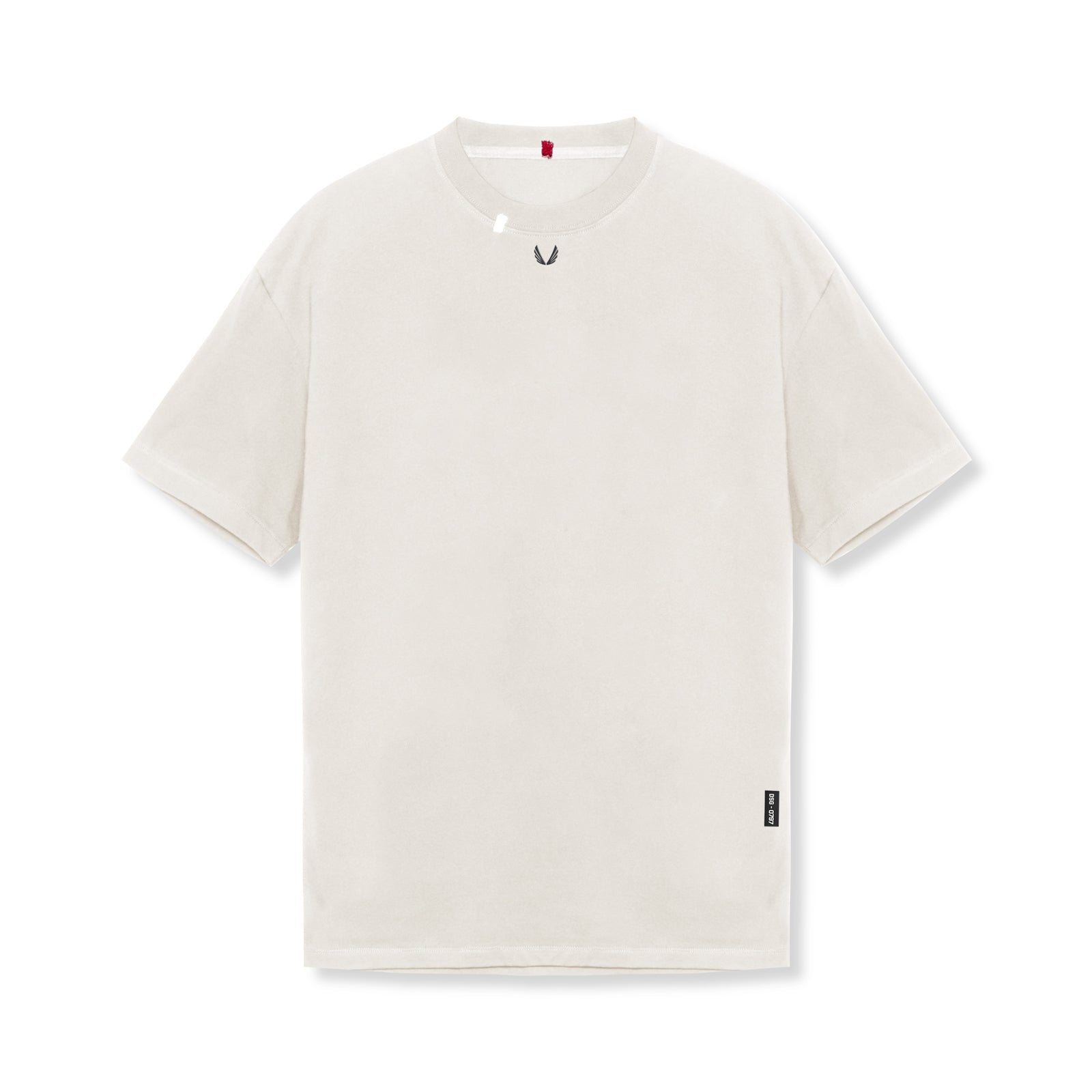 0797. Tech Essential™ Relaxed Tee Stone/Black "OTWR" | ASRV US