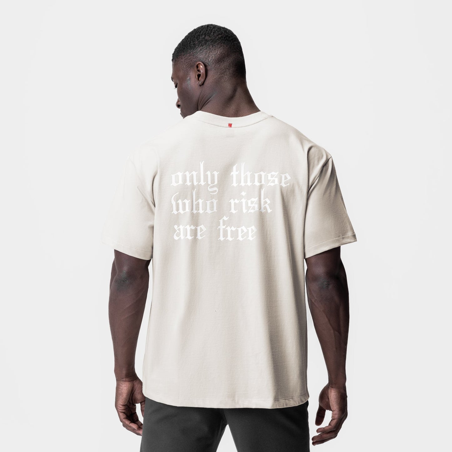 0797. Tech Essential™ Relaxed Tee Stone/White "OTWR" | ASRV sale