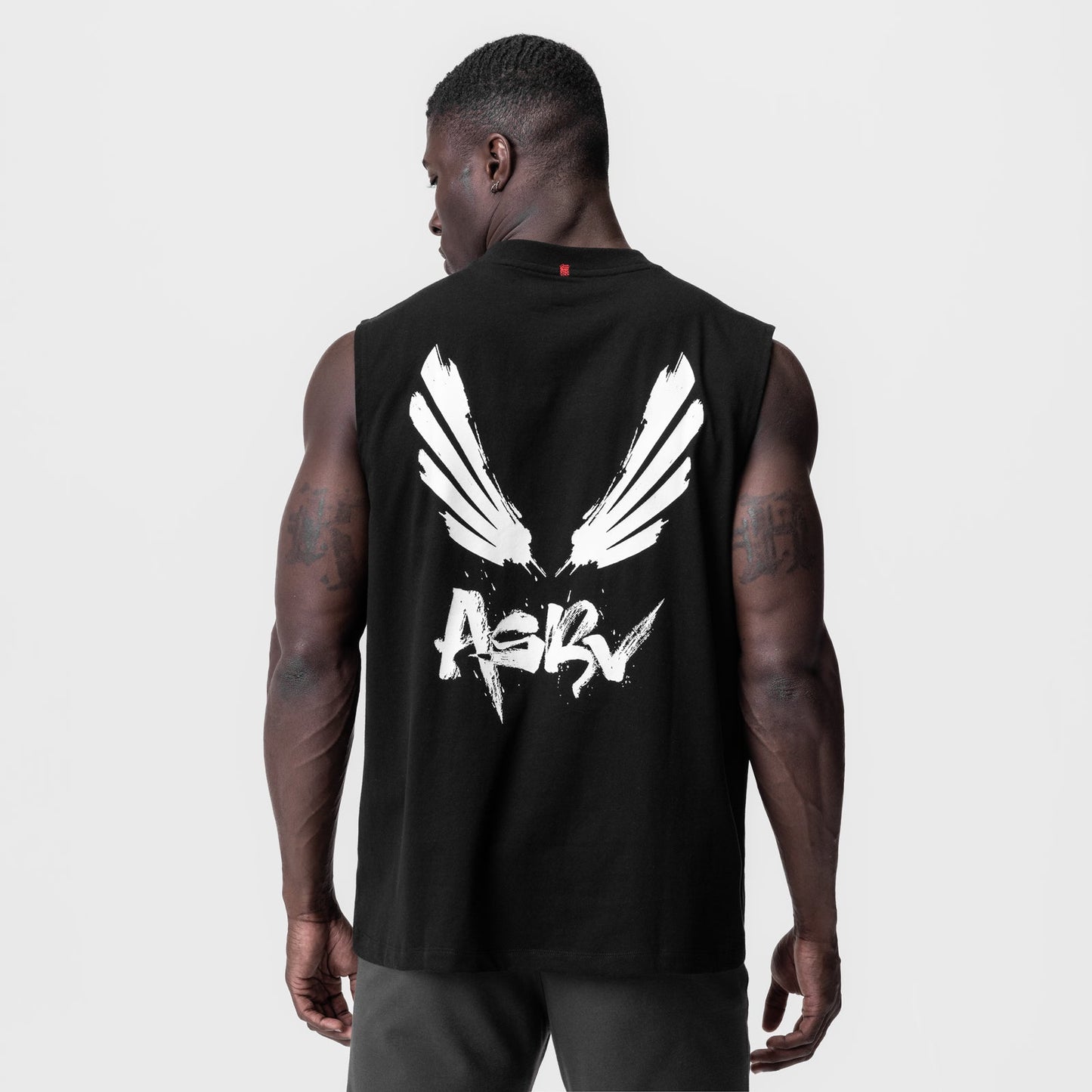0807. Tech Essential™ Relaxed Cutoff Black "Brush Wings/ASRV" | ASRV for sale