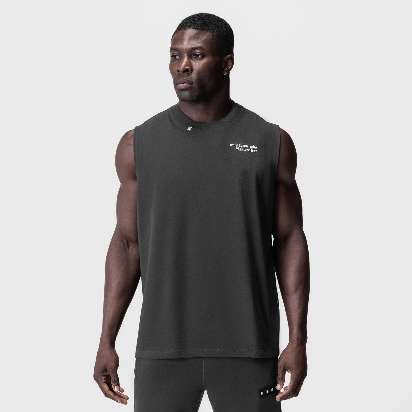 0807. Tech Essential™ Relaxed Cutoff Space Grey "Brush Wings/ASRV" | ASRV near me
