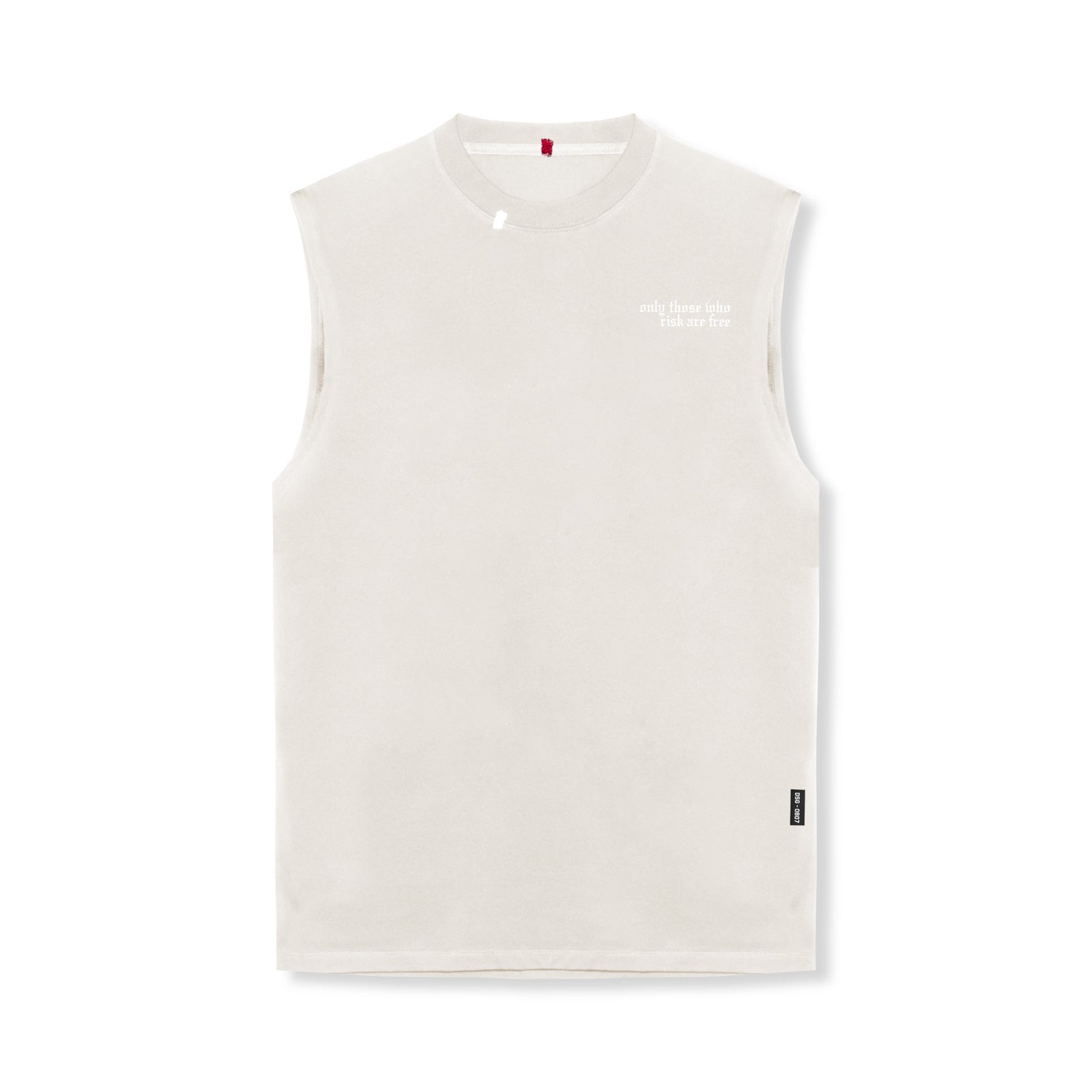 0807. Tech Essential™ Relaxed Cutoff Stone/White "Brush Wings/ASRV" | ASRV sale
