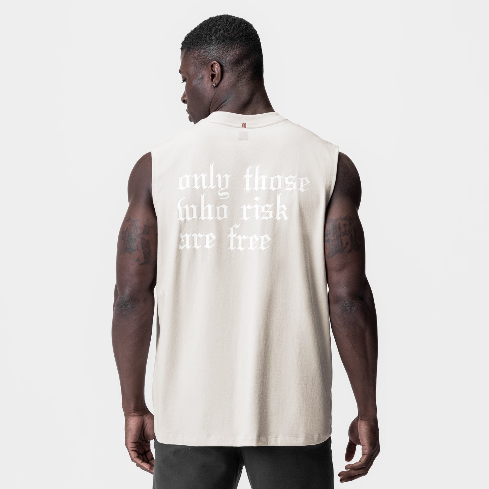 0807. Tech Essential™ Relaxed Cutoff Stone/White "OTWR" | ASRV for sale
