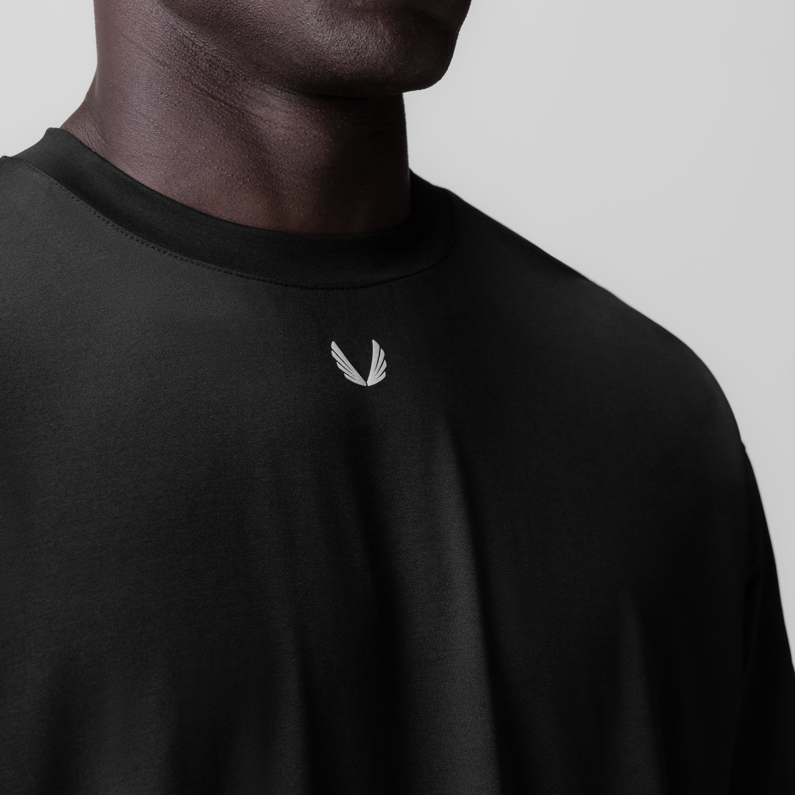 0841. 3D-Lite® 2.0 Lycra® 3/4-Sleeve Oversized Tee Black "OTWR Block | ASRV near me