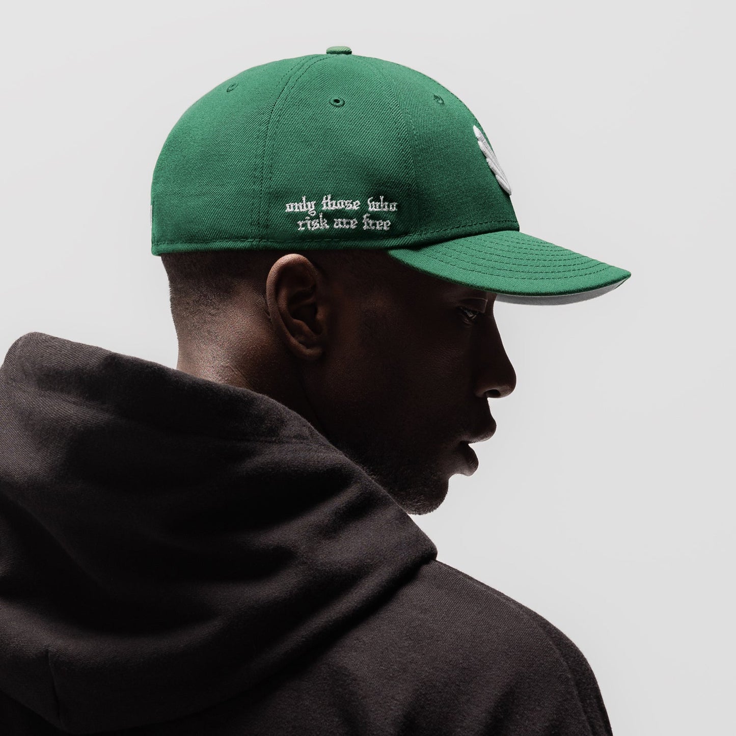 New Era® 59Fifty® Low Profile Hat Emerald Green/White "Wings" | ASRV US