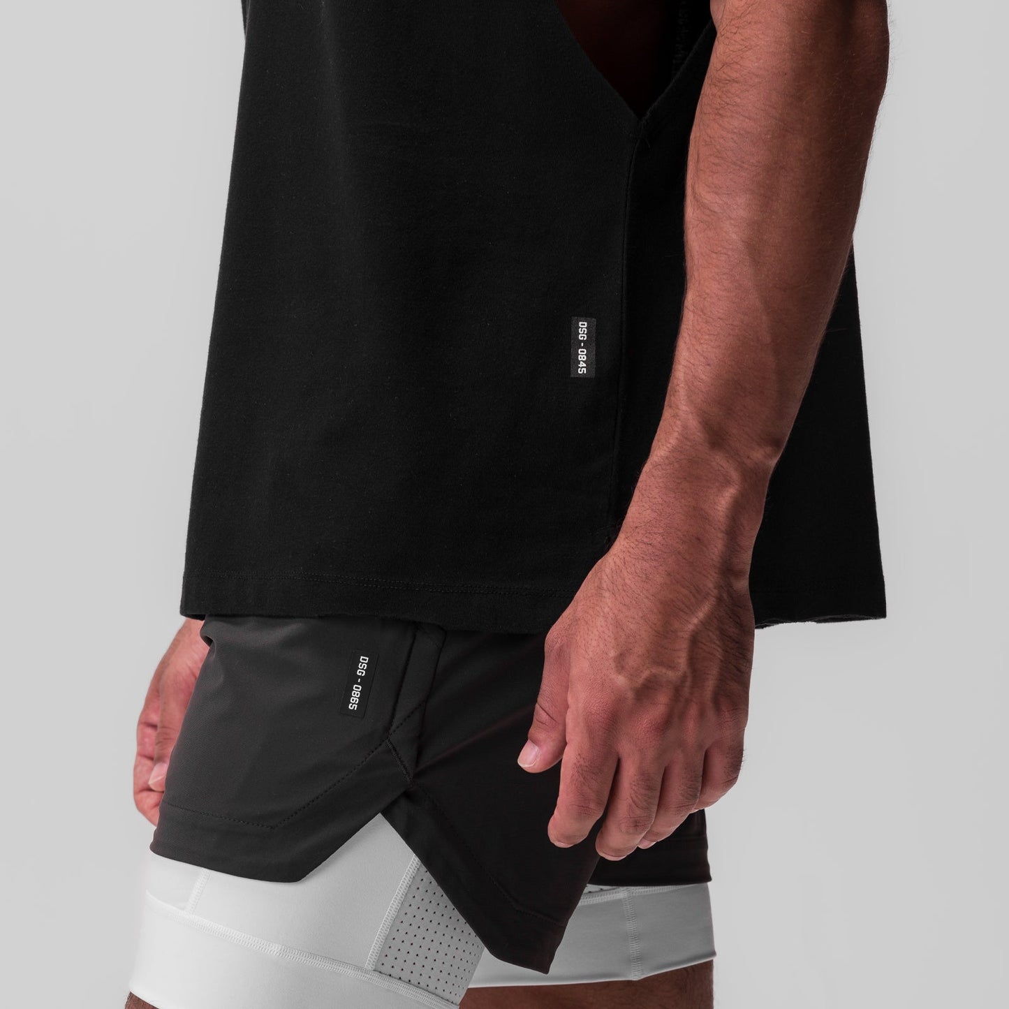 0845. Tech Essential™ Rocker Cutoff Black | ASRV for sale