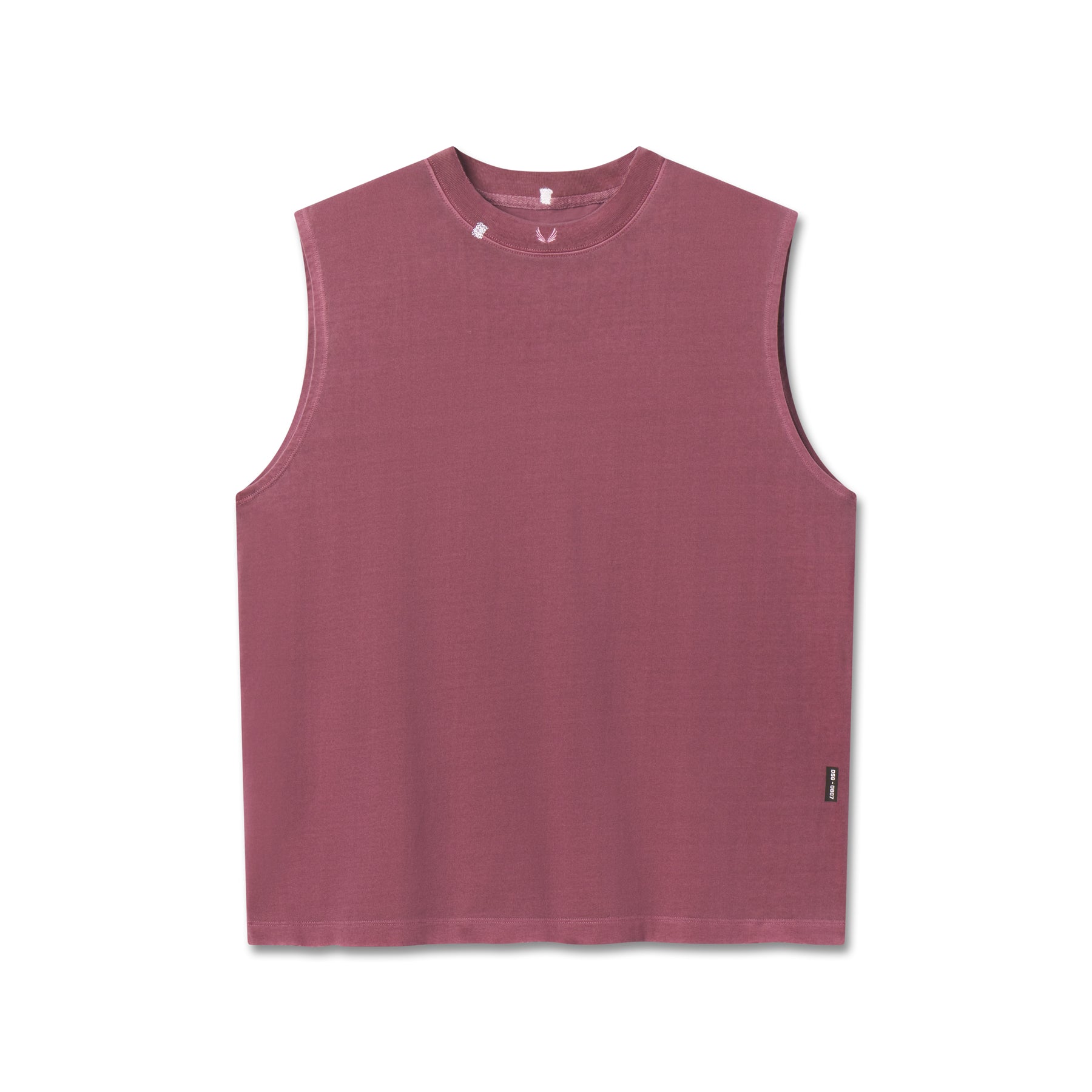 0807. Tech Essential™ Relaxed Cutoff Faded Crimson | ASRV Online