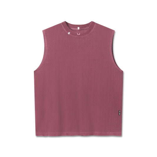 0807. Tech Essential™ Relaxed Cutoff Faded Crimson | ASRV Online