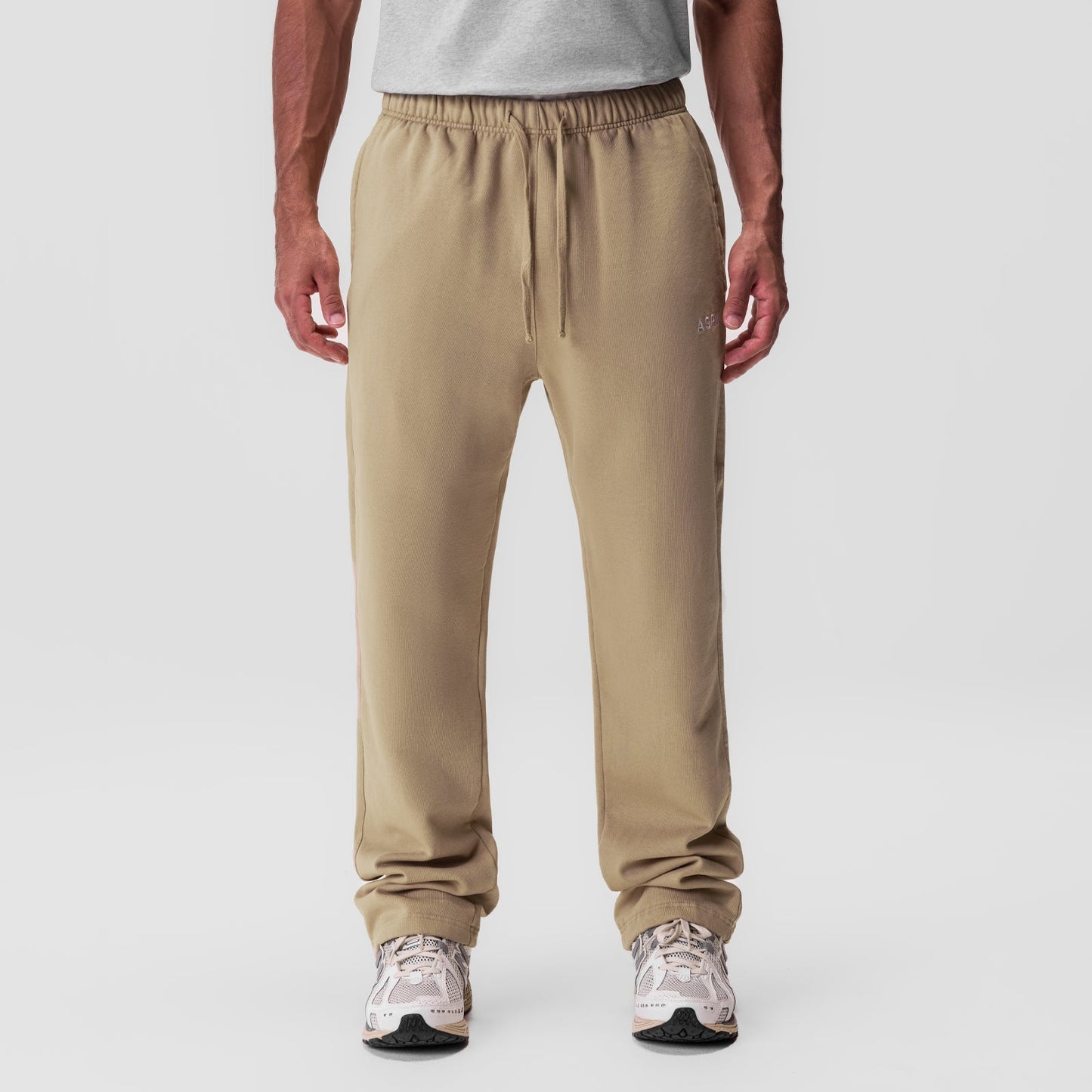 0840. Tech Essential™ Straight Leg Sweats Khaki | ASRV Discount