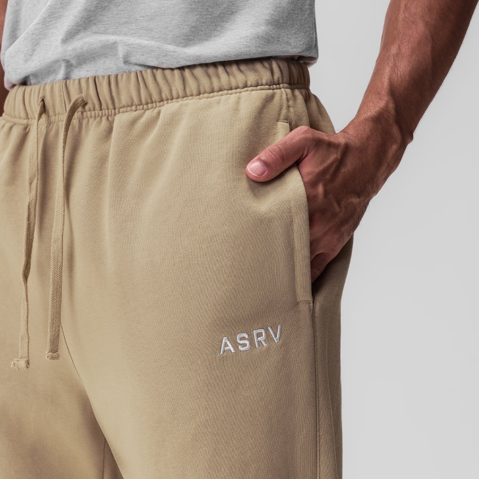 0840. Tech Essential™ Straight Leg Sweats Khaki | ASRV Discount
