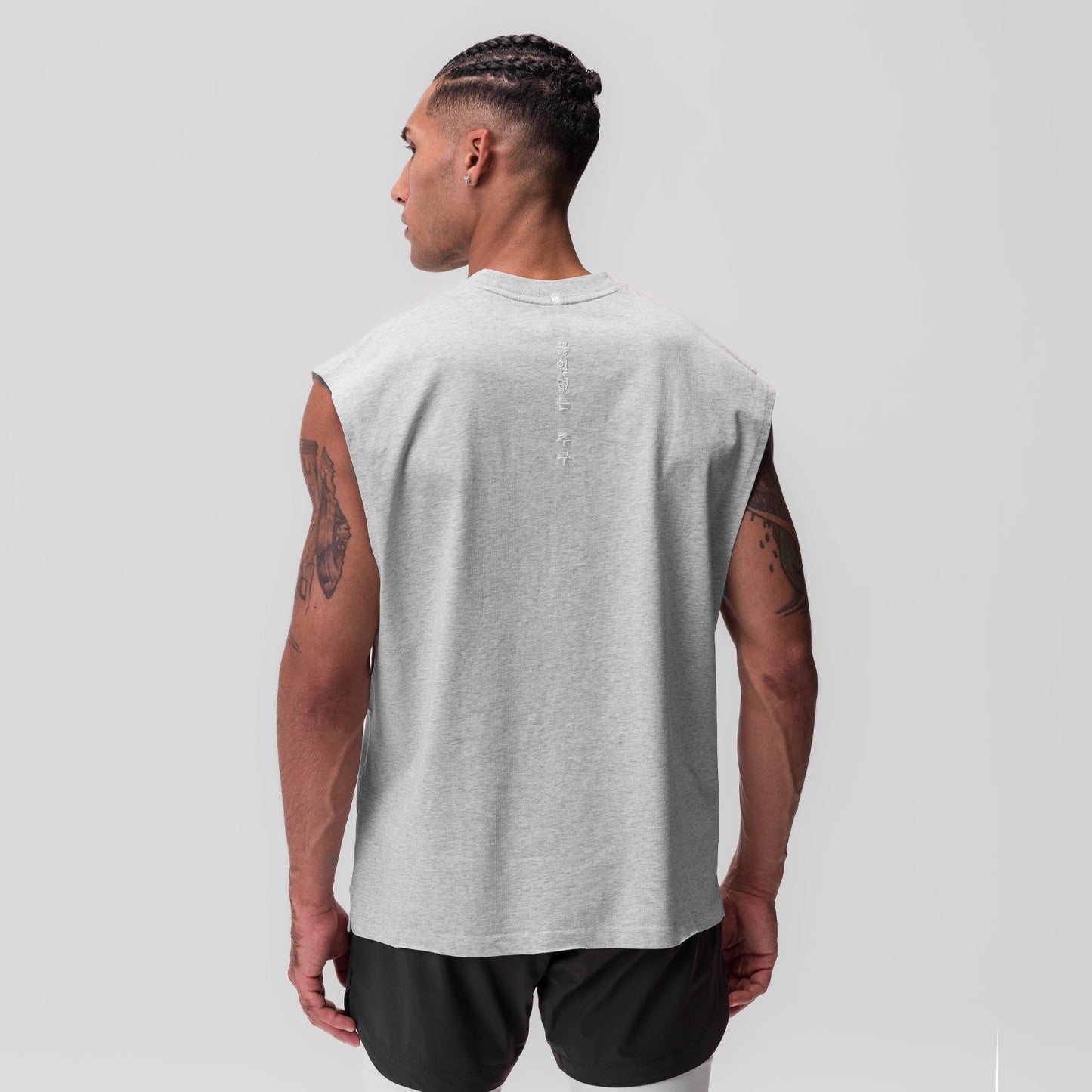 0845. Tech Essential™ Rocker Cutoff Heather Grey | ASRV sale