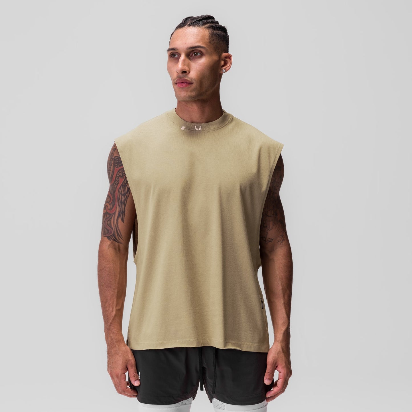 0845. Tech Essential™ Rocker Cutoff Khaki | ASRV on sale