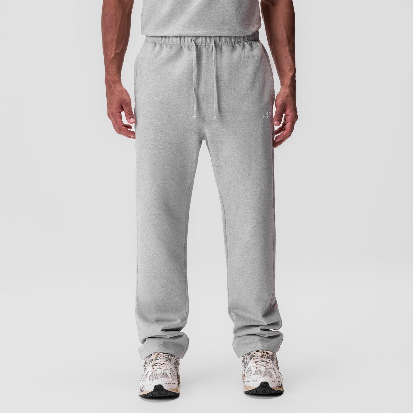 0840. Tech Essential™ Straight Leg Sweats Heather Grey | ASRV discount