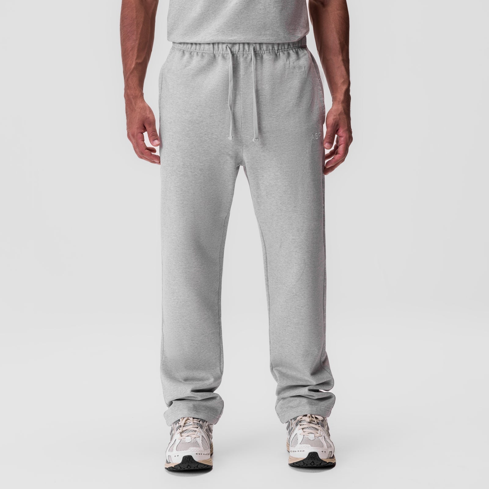 0840. Tech Essential™ Straight Leg Sweats Heather Grey | ASRV discount