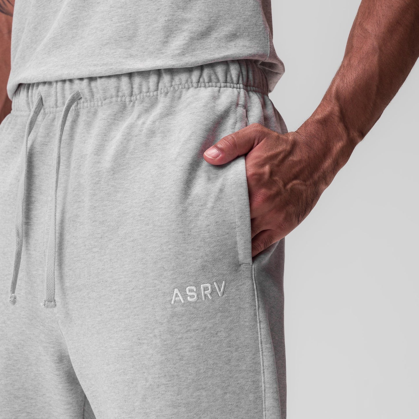 0840. Tech Essential™ Straight Leg Sweats Heather Grey | ASRV discount
