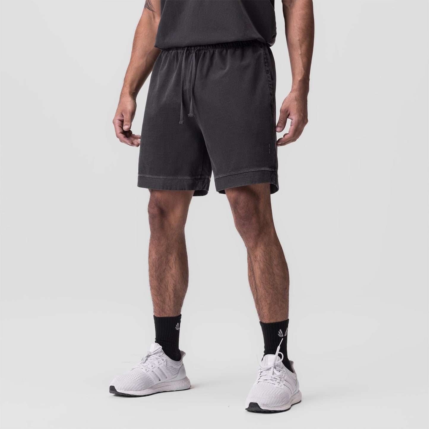 0782. Tech Essential™ Sweat Short Faded Grey | ASRV Discount