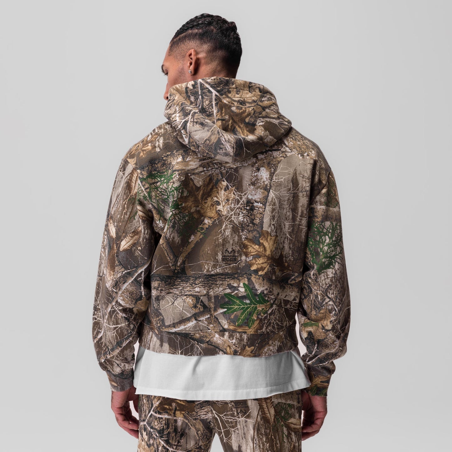 0843. Tech Essential™ Distressed Full Zip Hoodie Realtree® Camo | ASRV on sale