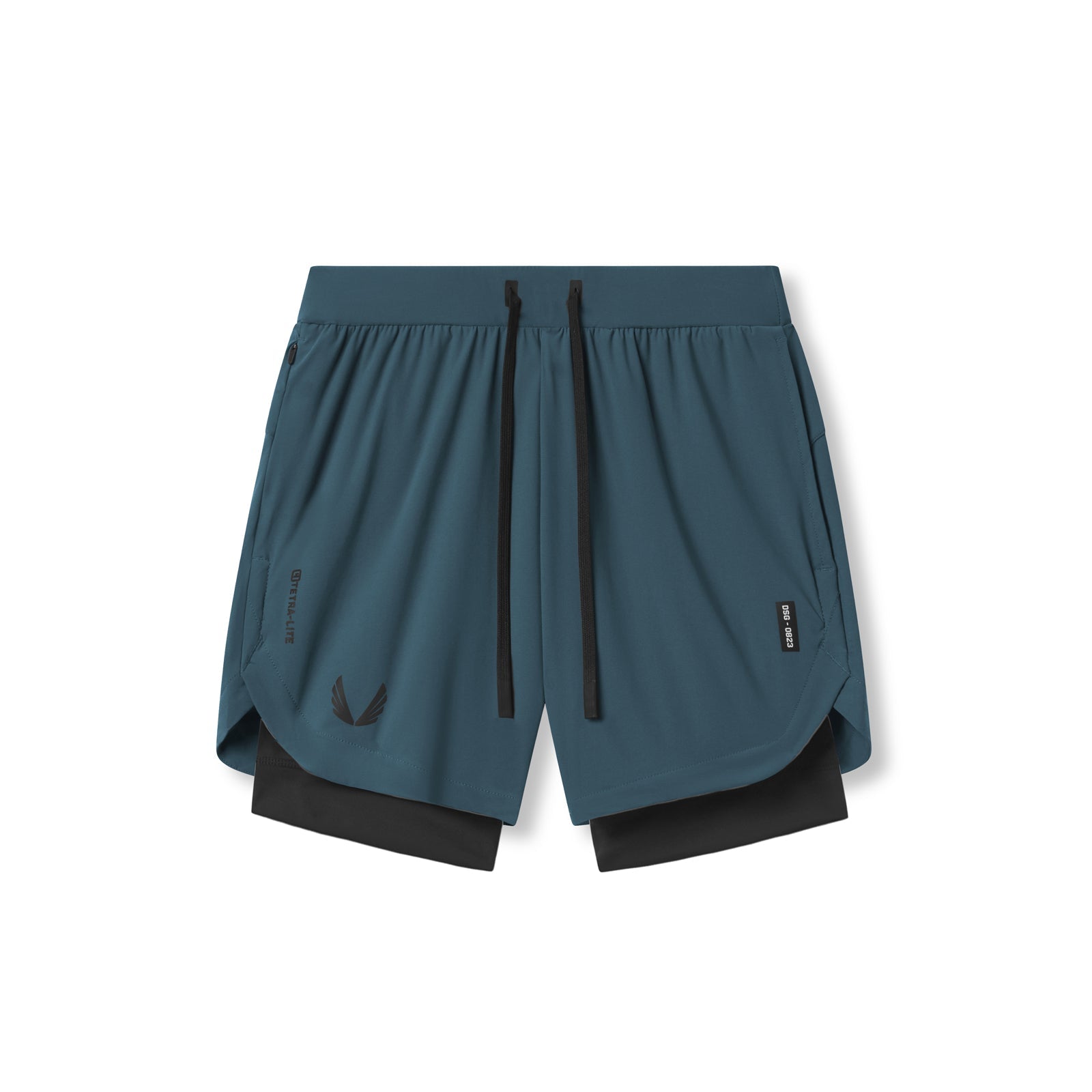 0866. Tetra-Lite® 7" Liner Short Storm "Wings"/Black | ASRV discount