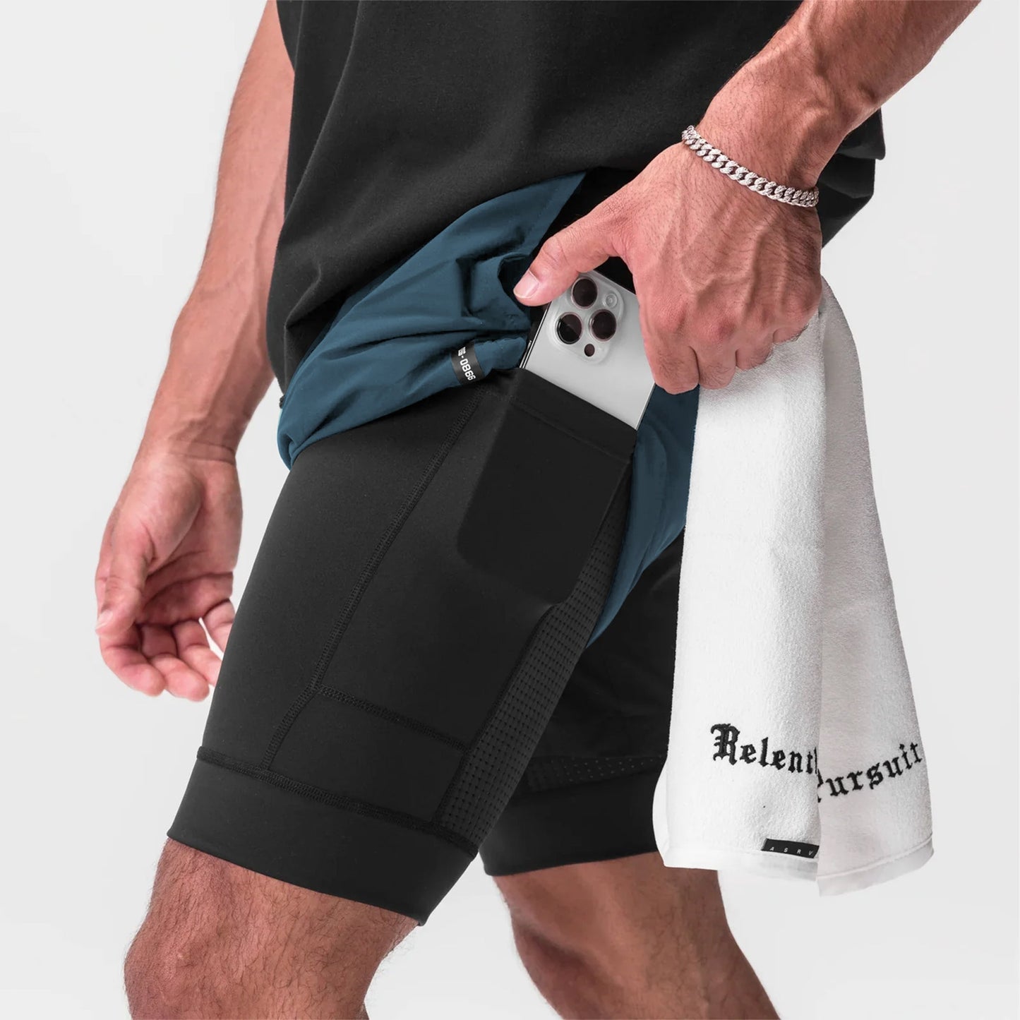 0866. Tetra-Lite® 7" Liner Short Storm "Wings"/Black | ASRV discount