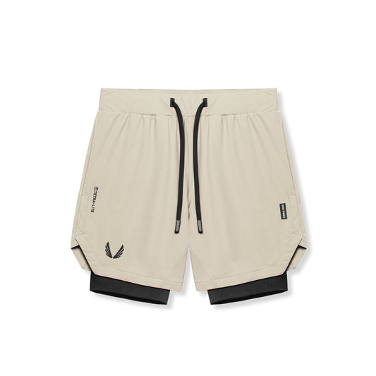 0866. Tetra-Lite® 7" Liner Short Sand Smoke "Wings"/Black | ASRV Online