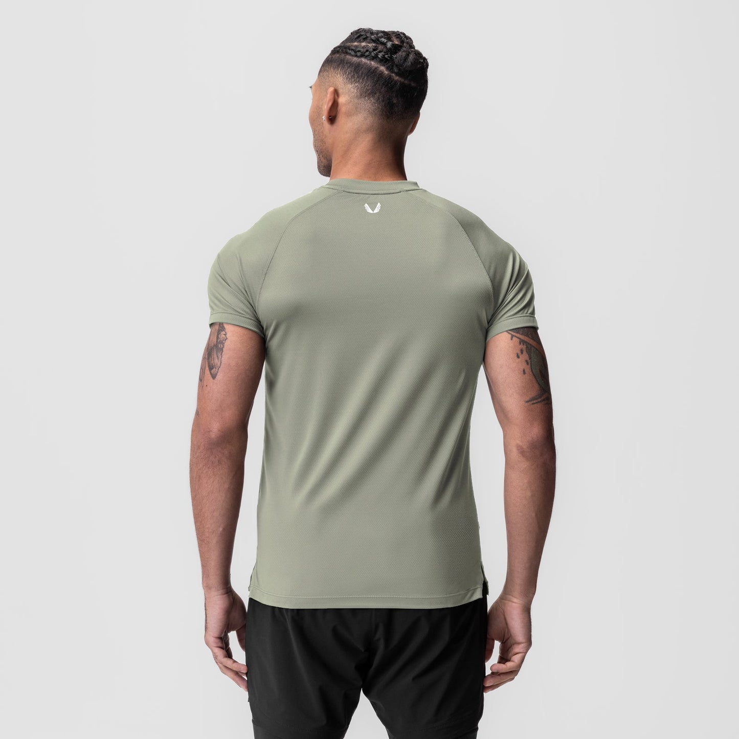 0918. AeroSilver® Fitted Tee Sage | ASRV Online