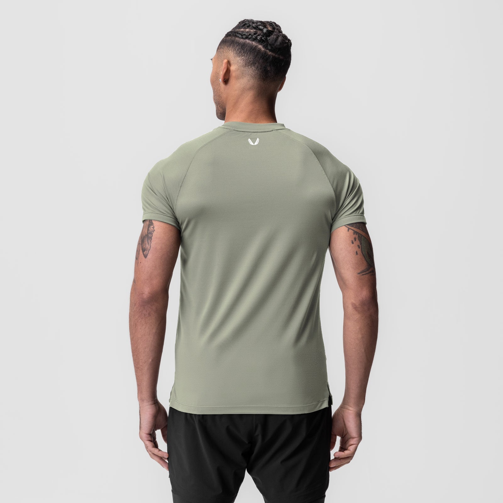 0918. AeroSilver® Fitted Tee Sage | ASRV Online