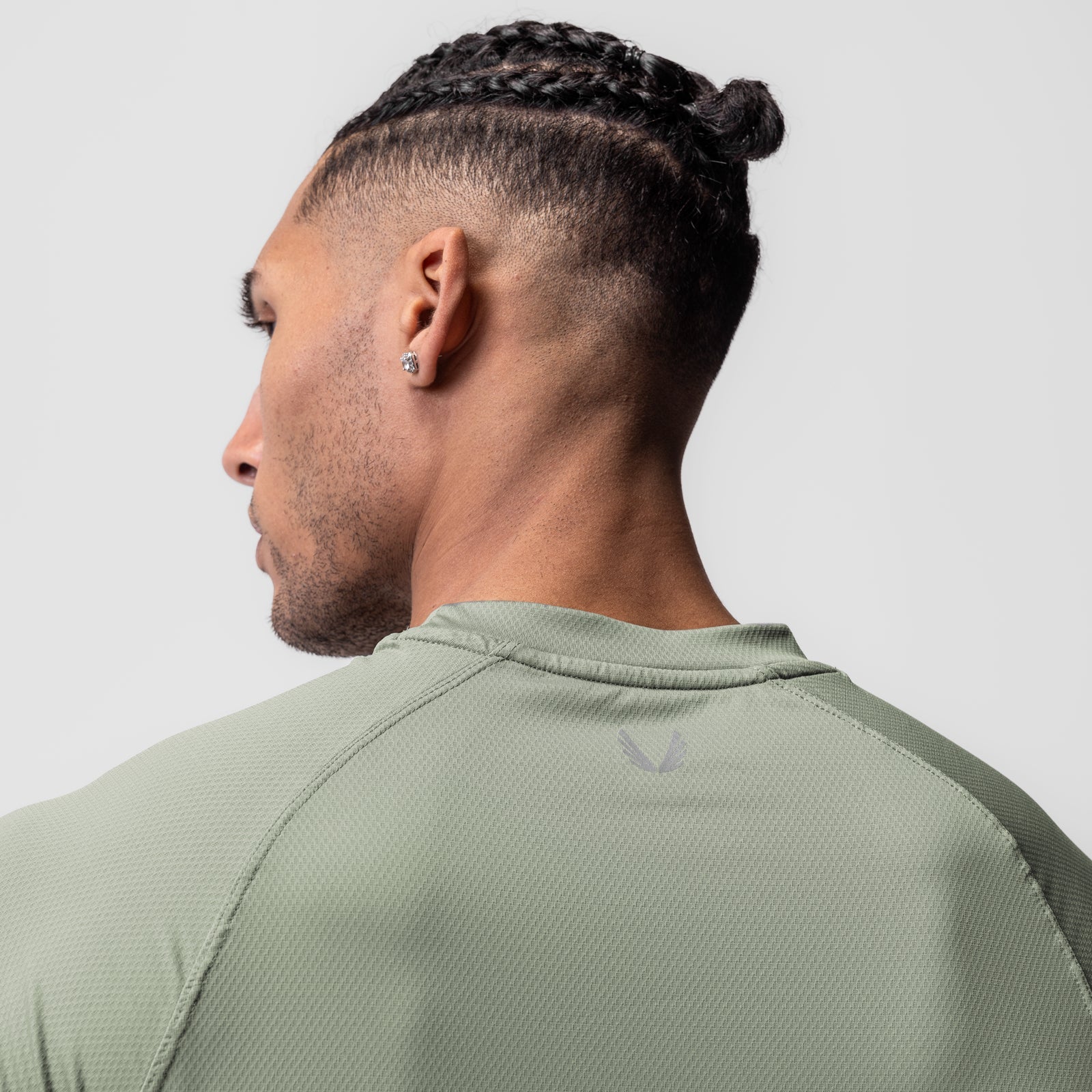 0918. AeroSilver® Fitted Tee Sage | ASRV Online